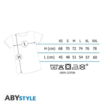 Dieses Avatar The Last Airbender T-Shirt von ABYstyle zeigt Appa mit seinen Begleitern Aang, Katara, Sokka und Momo!